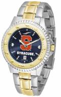 Syracuse Orange Competitor Two-Tone AnoChrome Men's Watch