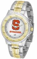 Syracuse Orange Competitor Two-Tone Men's Watch