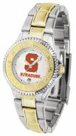 Syracuse Orange Competitor Two-Tone Women's Watch
