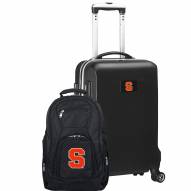 Syracuse Orange Deluxe 2-Piece Backpack & Carry-On Set