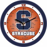 Syracuse Orange Dimension Wall Clock