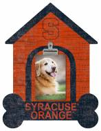 Syracuse Orange Dog Bone House Clip Frame