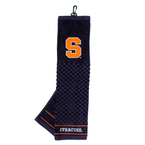 Syracuse Orange Embroidered Golf Towel