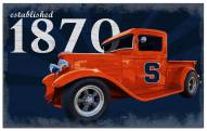 Syracuse Orange Established Truck 11" x 19" Sign
