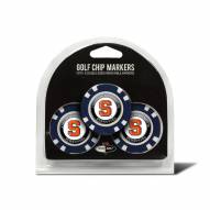 Syracuse Orange Golf Chip Ball Markers