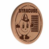 Syracuse Orange Laser Engraved Wood Sign