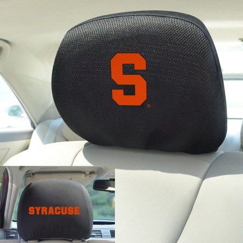 Syracuse Orange Headrest Covers