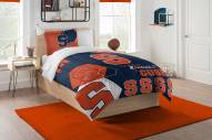 Syracuse Orange Hexagon Twin Comforter & Sham Set