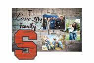 Syracuse Orange I Love My Family Clip Frame