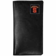 Syracuse Orange Leather Tall Wallet