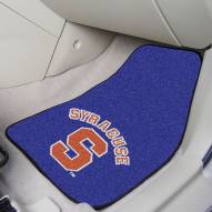 Syracuse Orange Logo 2-Piece Carpet Car Mats