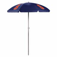 Syracuse Orange Navy Beach Umbrella
