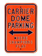 Syracuse Orange NCAA Embossed Parking Sign