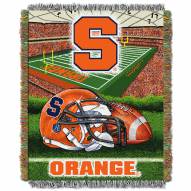 Syracuse Orange NCAA Woven Tapestry Throw / Blanket