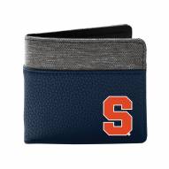 Syracuse Orange Pebble Bi-Fold Wallet