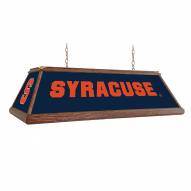 Syracuse Orange Premium Wood Pool Table Light