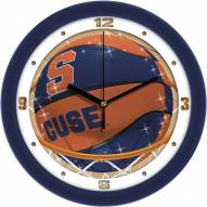 Syracuse Orange Slam Dunk Wall Clock