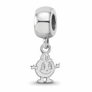 Syracuse Orange Sterling Silver Extra Small Bead Charm