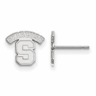 Syracuse Orange Sterling Silver Extra Small Post Earrings