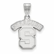 Syracuse Orange Sterling Silver Medium Pendant
