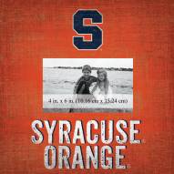 Syracuse Orange Team Name 10" x 10" Picture Frame
