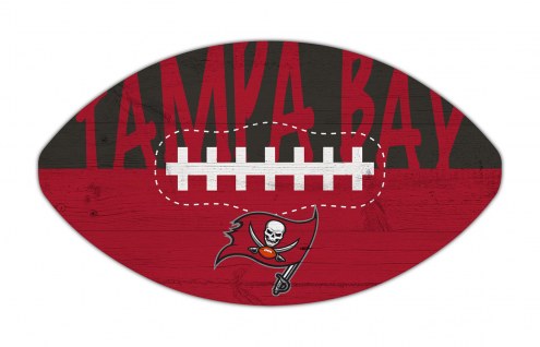Tampa Bay Buccaneers 12&quot; Football Cutout Sign