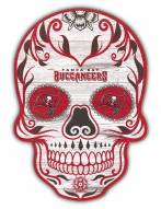 Tampa Bay Buccaneers 12" Sugar Skull Sign