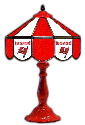 Tampa Bay Buccaneers 21&quot; Glass Table Lamp