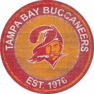 Tampa Bay Buccaneers 24" Heritage Logo Round Sign