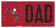 Tampa Bay Buccaneers 6" x 12" Dad Sign