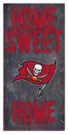 Tampa Bay Buccaneers 6" x 12" Home Sweet Home Sign