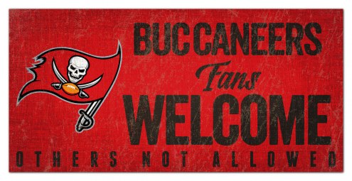 Tampa Bay Buccaneers Fans Welcome Sign