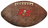 Tampa Bay Buccaneers Football Shaped Sign