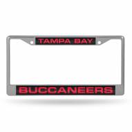 Tampa Bay Buccaneers Laser Chrome License Plate Frame