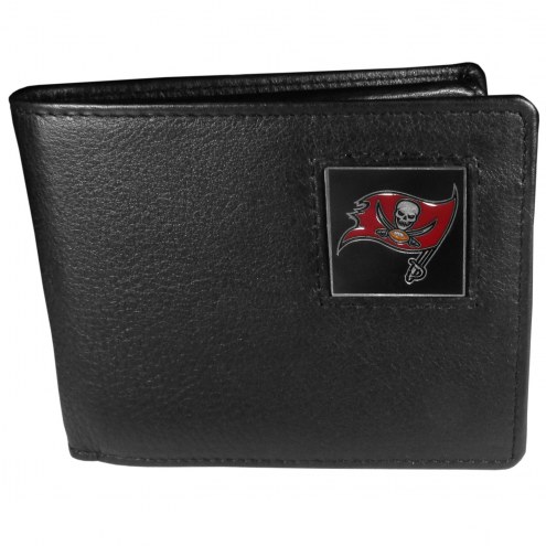 Tampa Bay Buccaneers Leather Bi-fold Wallet in Gift Box