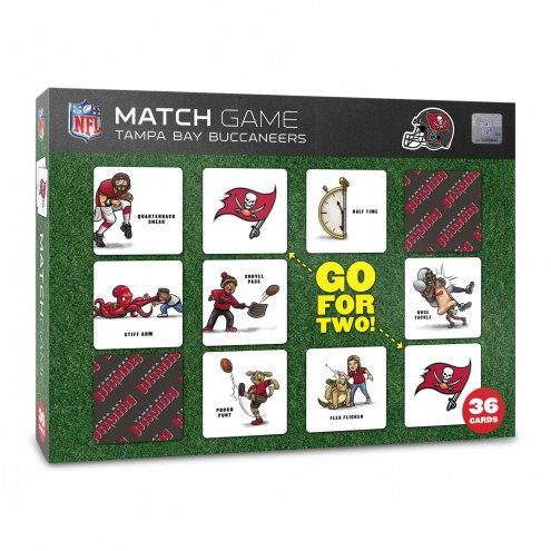 Tampa Bay Buccaneers Memory Match Game