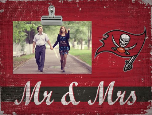 Tampa Bay Buccaneers Mr. & Mrs. Clip Frame