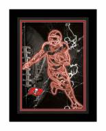 Tampa Bay Buccaneers Neon Player Framed 12" x 16" Sign