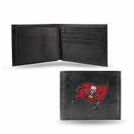 Tampa Bay Buccaneers NFL Embroidered Leather Billfold Wallet