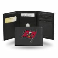 Tampa Bay Buccaneers NFL Embroidered Leather Tri-Fold Wallet