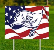 Tampa Bay Buccaneers Patriotic Yard Sign