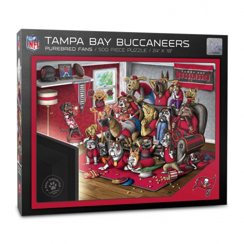 Tampa Bay Buccaneers Purebred Fans &quot;A Real Nailbiter&quot; 500 Piece Puzzle