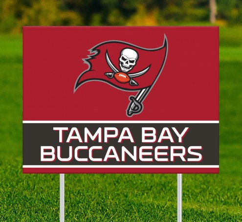 Tampa Bay Buccaneers Team Name Yard Sign
