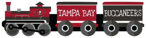 Tampa Bay Buccaneers Train Cutout 6&quot; x 24&quot; Sign