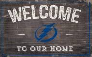 Tampa Bay Lightning 11" x 19" Welcome to Our Home Sign