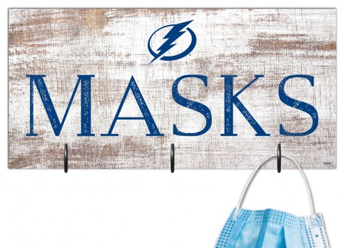Tampa Bay Lightning 6&quot; x 12&quot; Mask Holder