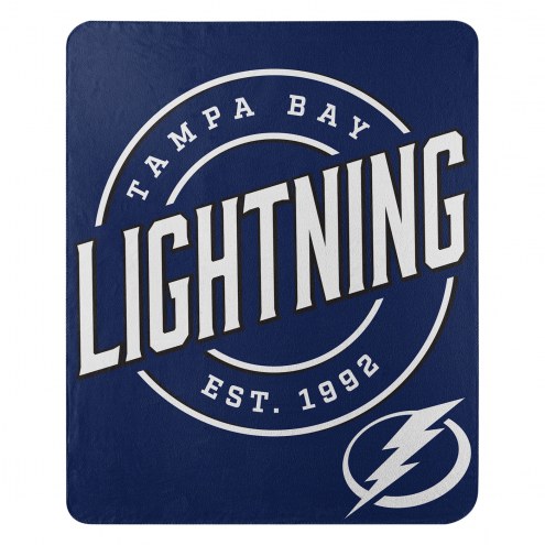 Tampa Bay Lightning Campaign Fleece Throw Blanket