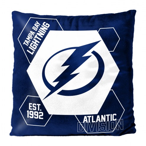 Tampa Bay Lightning Connector Double Sided Velvet Pillow