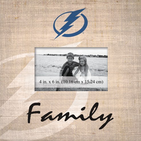 Tampa Bay Lightning Family Picture Frame