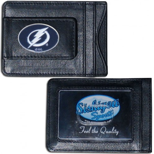 Tampa Bay Lightning Leather Cash & Cardholder